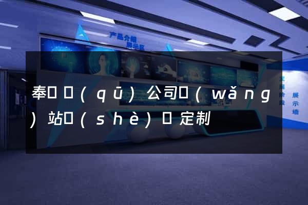 奉賢區(qū)公司網(wǎng)站設(shè)計定制