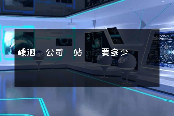 嵊泗縣公司網站設計要多少錢