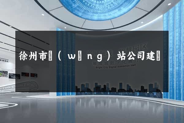 徐州市網(wǎng)站公司建設