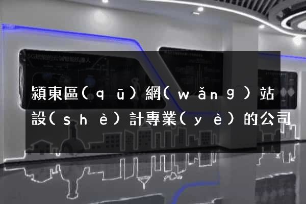 潁東區(qū)網(wǎng)站設(shè)計專業(yè)的公司