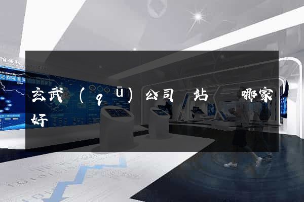 玄武區(qū)公司網站設計哪家好