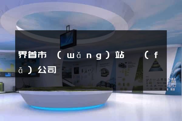 界首市網(wǎng)站開發(fā)公司