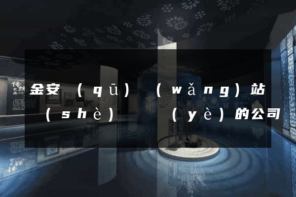 金安區(qū)網(wǎng)站設(shè)計專業(yè)的公司