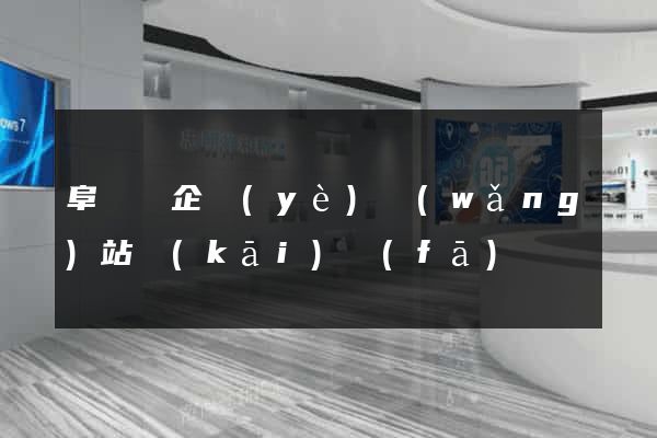 阜寧縣企業(yè)網(wǎng)站開(kāi)發(fā)