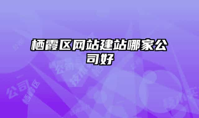 棲霞區(qū)網(wǎng)站建站哪家公司好